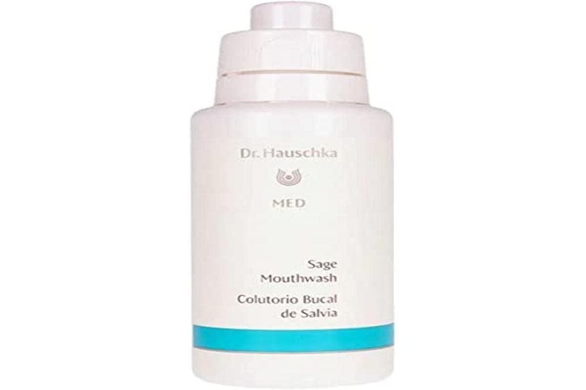 DR. HAUSCHKA 1350-69367 Sage Mouthwash 300 ml for Adults, Built for Everyday use, 300 ml