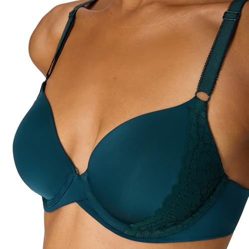 Image of Maidenform Women's Demi Underwire Bra, One Fab Fit Lightly Padded Bras for Women, Convertible Straps (Plus
