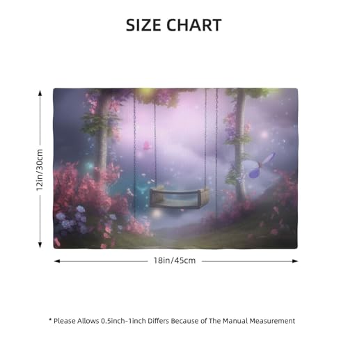 Sets de table de fleurs printanières pour repas intérieur extérieur - 5