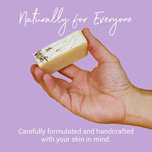 Herb’n Eden Bar Soap, Handmade, 100% Natural Ingredients, For Combination Skin, Eczema, Acne, For Face And Body, Women And Men (South African Lavender) #TOP5