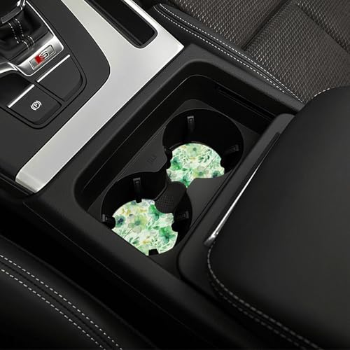 Portavasos para carro, juego 2 piezas, antideslizante negro miniatura 6