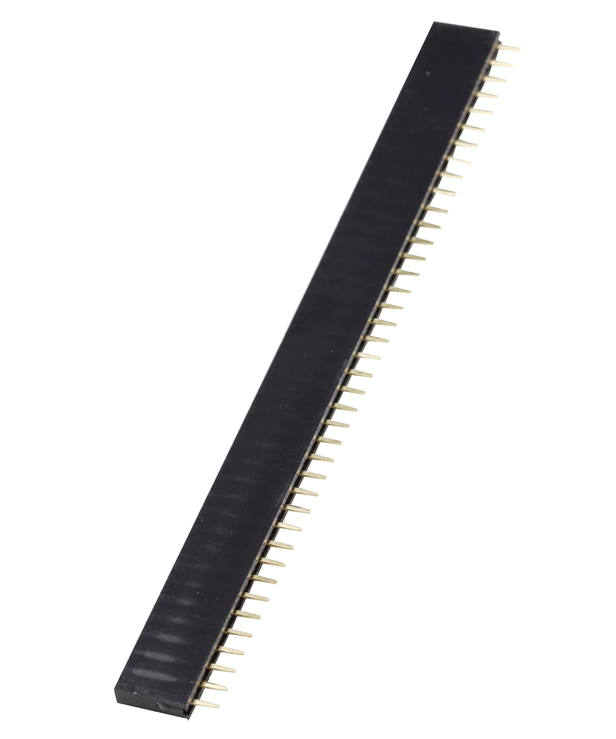 40PZ 2,54mm Rompere il circuito stampato della scheda PCB Testata maschio e femminile Kit connettore intestazione pin a fila singola per Prototype Shield (20 pz femmina + 20 pz 40 pin maschio)