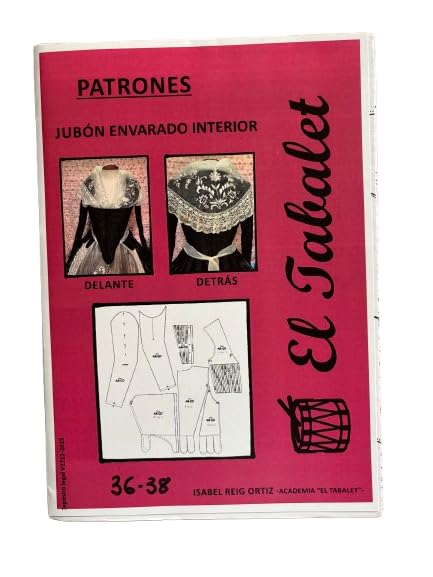 PATRON DE JUBÓN ENVARADO INTERIOR (52/54)