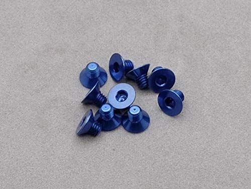 Vis M3 4mm hex bleu nuit pour l'entretien et la personnalisation de vos modèles réduits