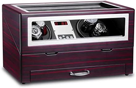 Ferocase Watch Winder FC231 2BLW for Watch/Wurzelholzdekor 4 + 7