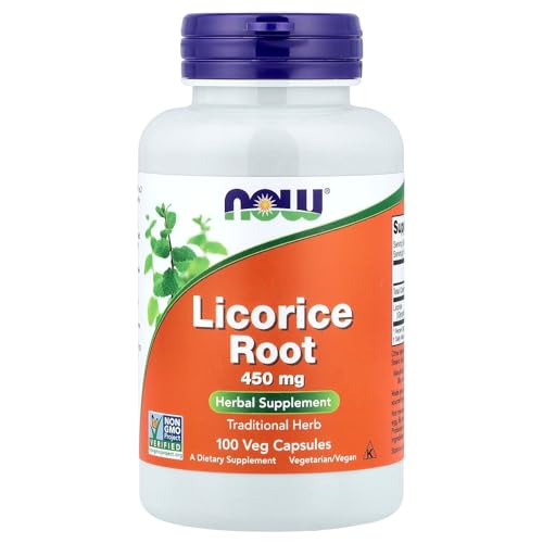 Now Foods Licorice Root 450mg 100 CAPS