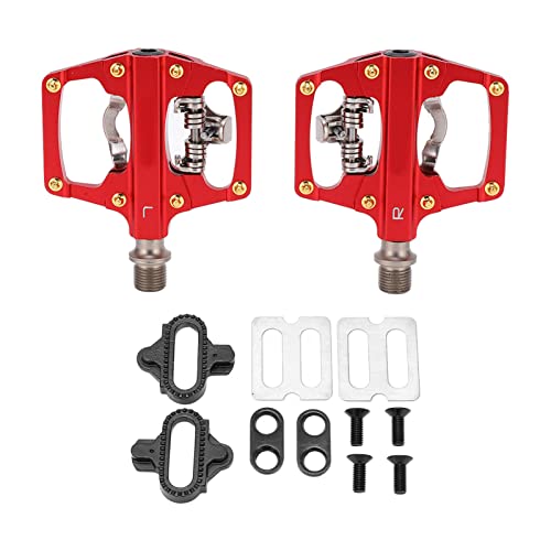 Baxnore Dual -Side -SPD -Flachpedale, Aluminiumlegierungs -Bergzyklus -Pedale mit versiegelten Lagern, Multi -Richtungsstollen für den Radsportteil für 60,19 EUR bei amazon.de Bild: Baxnore Dual -Side -SPD -Flachpedale, Aluminiumlegierungs -Bergzyklus -Pedale mit versiegelten Lagern, Multi -Richtungsstollen für den Radsportteil für 60,19 EUR bei amazon.de