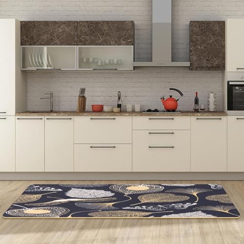 Alfombrillas de cocina antideslizantes y absorbentes lavables VAPOKF 3