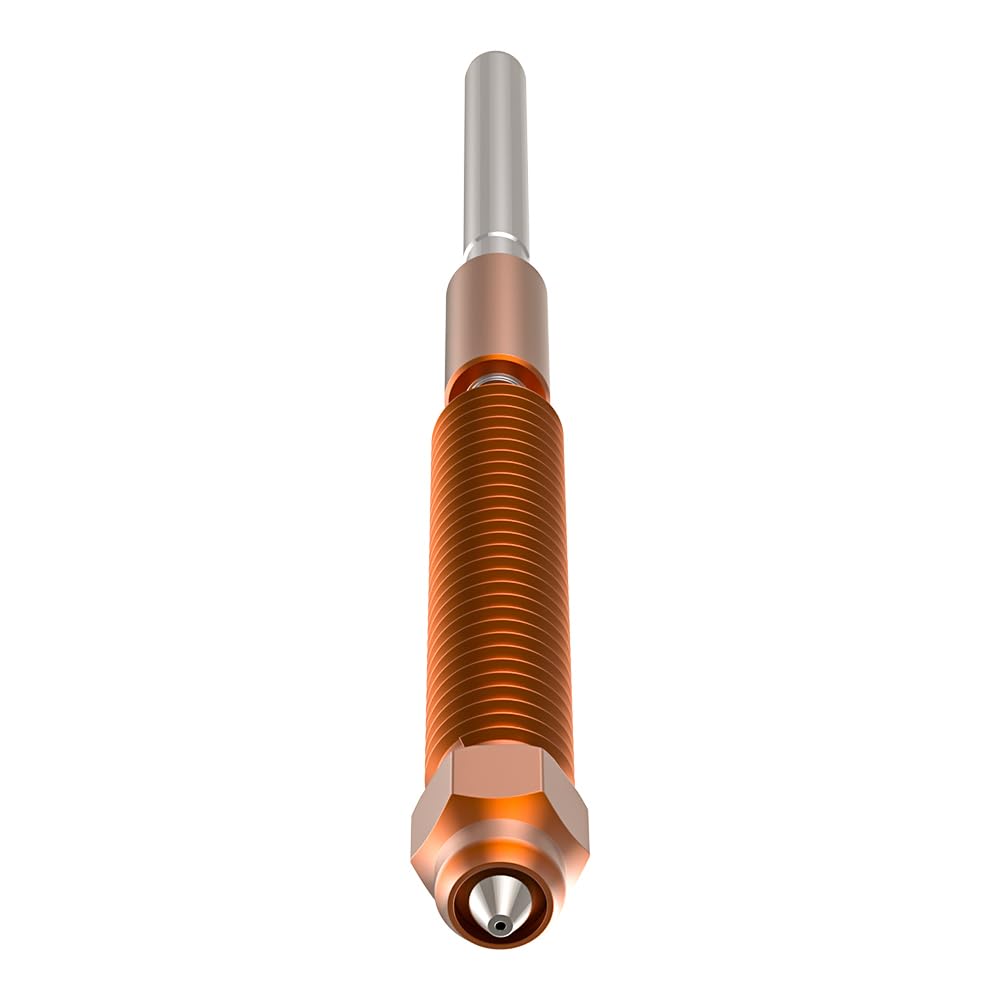 Schnell austauschbares Düsenset, kompatibel mit dem K2 Plus 3D-Drucker, integriertes Ganzmetalldesign, inklusive 0,4-mm-, 0,6-mm- und 0,8-mm-Düsen, Konstruktion aus