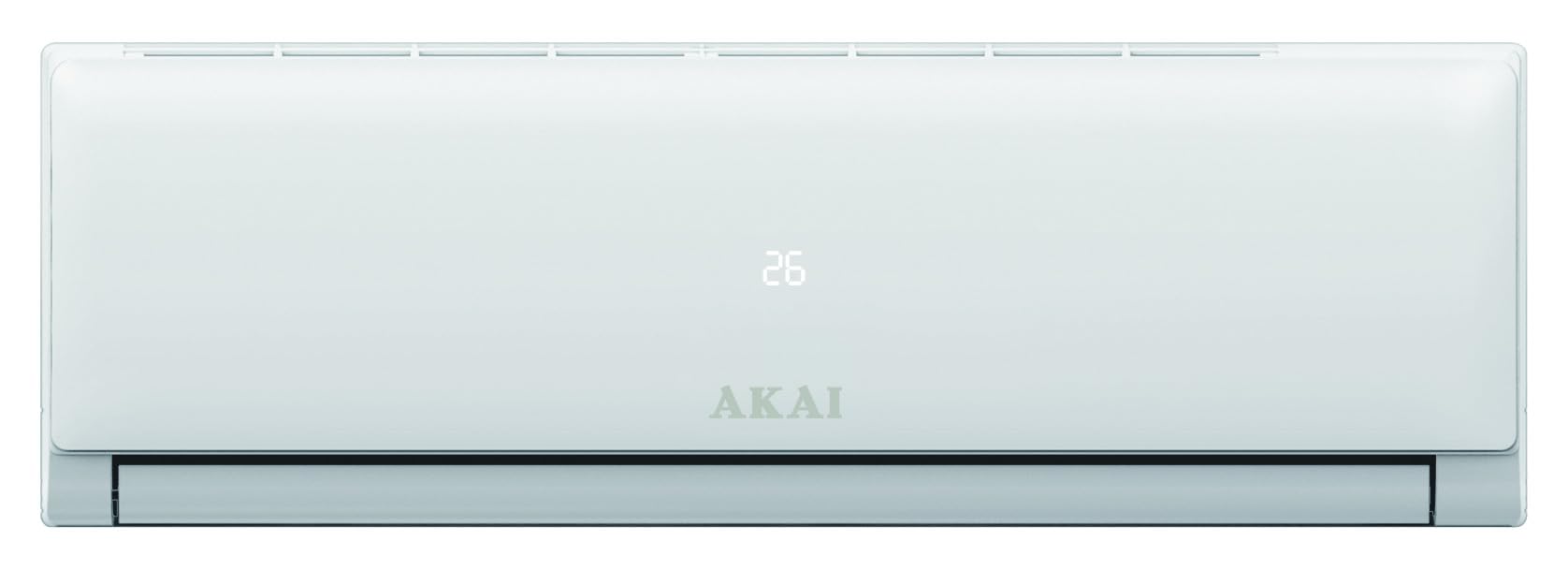 AKAI Climatizzatore Inverter MISTRAL 9000 BTU, Wi-Fi, Classe A++, Bianco, con Telecomando, Timer 24h