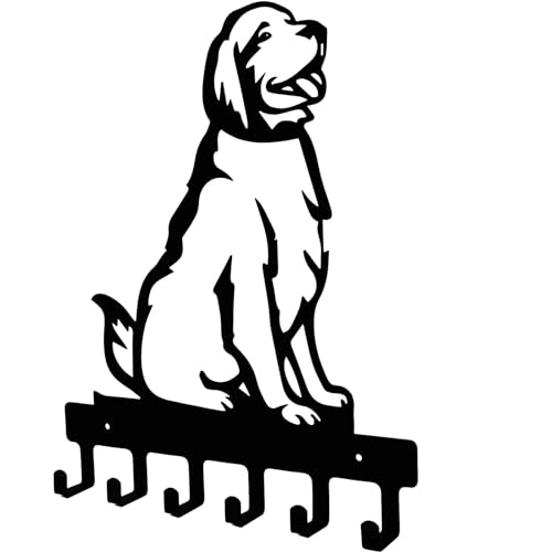 50% Off Wall Mount Key Hooks - Decorative Dog Family Key Holder