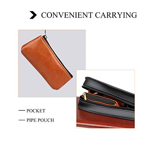 Bolsa para pipa de fumar en tus viajes estuche enrollable de mano 5