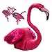 Tigerdoe Flamingo Hat and Glasses- 2 Pc Set- Pink Flamingo Costume- Beach Party- Flamingo Party Accessories