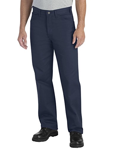Dickies Regular Fit 5-Pocket Staydark Jeans, Dark Navy, 36W x 30L