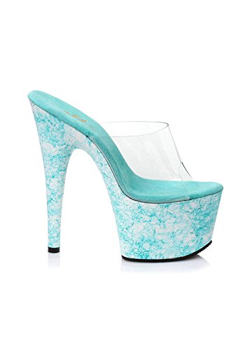 Ellie Shoes Women's Web Sandal, Blue, 8