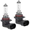 9006 HB4 Halogen Headlight Bulb, 2 PCS 12V 55W 5000K Auto Car Low High Beam Light Bulbs Headlamp for Fog light Replacement,NOT Fit 24v Vehicles
