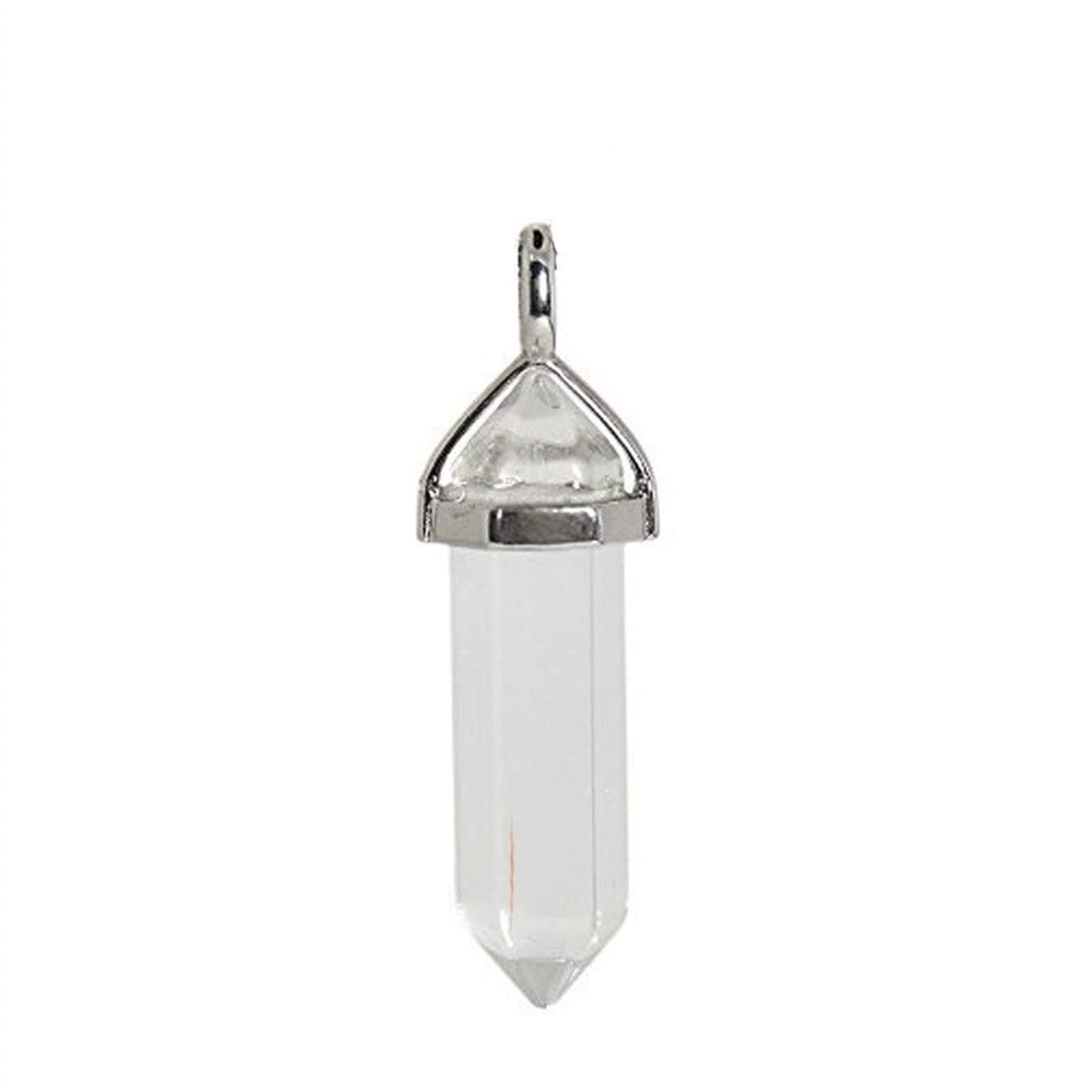 Pendentif hexagonal en pierre contre la monotonie de vos pulls