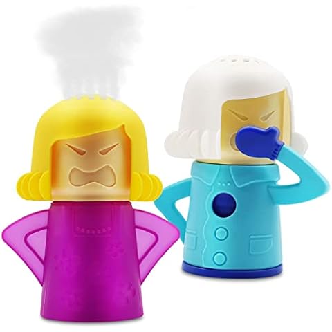 Abnaok Microwave Cleaner Angry Mom with Fridge Odor Absorber Cool Mom(2pcs) Cover