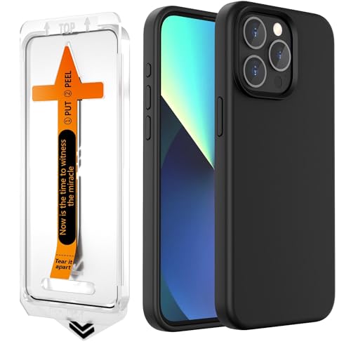 Coque iPhone 15 Pro silicone liquide caoutchouc résistant aux chocs
