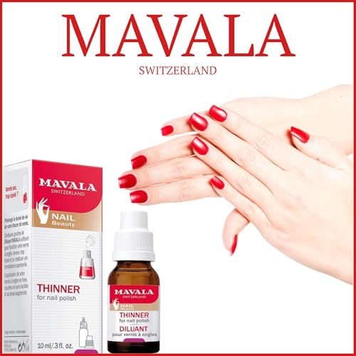 Mavala Thinner For Nail Polish 10ml manucure parfaite à la maison