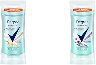 Women's 72-Hour Sweat & Odor Control Antiperspirant Deodorant Bundle with Vanilla & Jasmine and Lavender & Waterlily Scents, 2.6 oz Each