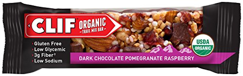Clif Organic - Trail Mix Bar - Dark Chocolate Pomegranate Raspberry - (1.4 oz, 12 Count)