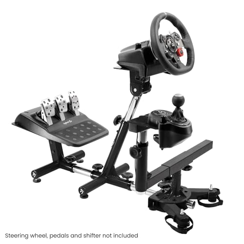 Image of Arozzi Velocita Universal Racing Simulator Cockpit Compatible with Most Racing Sim Gear and Gaming Chairs Collapsible Telescopic and Portable - Black