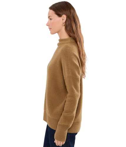 Image of Vince Women's Boiled Funnel Neck Pullover