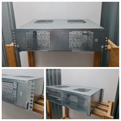 Boîtier RACK 19 pouces R-CASE 5 double système 2 x ITX en châssis rigide 3U size - 3