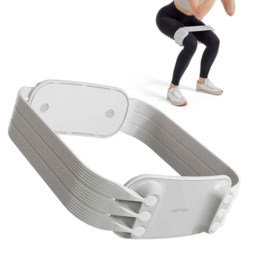 YOTTOY Adjustable Resistance Band Set,20–60 lbs with 6 Latex Bands,Exercise