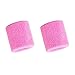 Kagogo 3 Inch Cotton Sports Wristband/Sweatband for Basketball Tennis and Other Sports, Price/Pair (Pink)