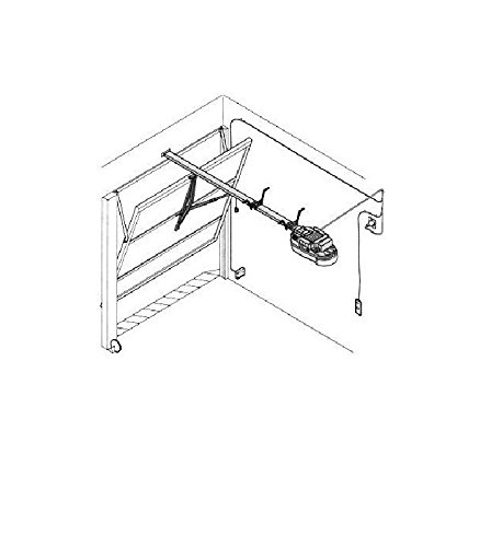 Hardware braccio curvo porte basculanti a molla non traboccanti tipo Roper