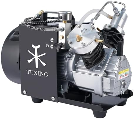 TUXING PCP Kompressor 4500Psi - Hochdruck-Luftkompressor Mit Dual Cooling