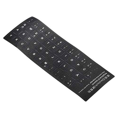 PATIKIL German Keyboard Layout Stickers