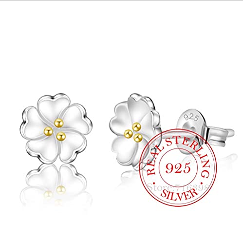 Boucles d'oreilles cerise argent sterling anti-allergie pour femme