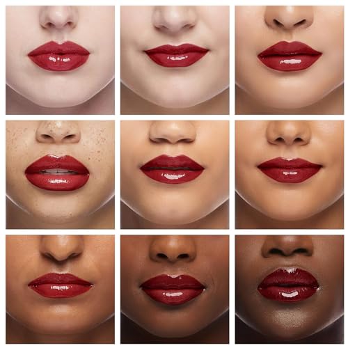 8-Color Pearlescent Lip Gloss Set - INTEROOKIE Make-up Lips for Shimmering Lips and Blushing Cheeks (8) - Image 5