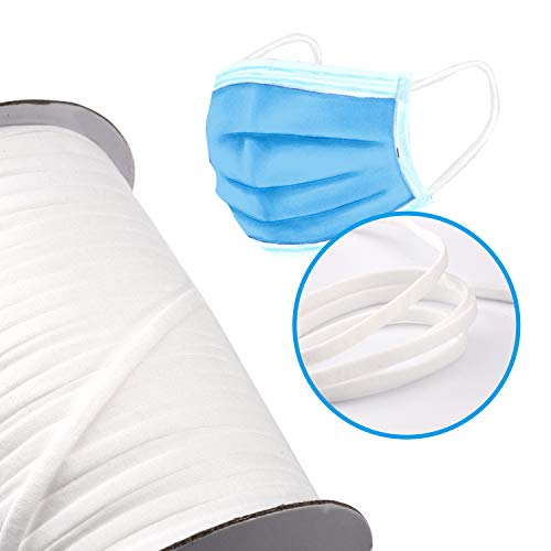 image for That Healthy Skin Glow 145 Yard 1/4 Inch Wide Black Elastic String Cor