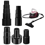 5 Stück Staubsauger Adapterkompatibel, adapter Werkzeuge, universal Reduzierung Staubsaugeradapterset, Schlauchadapter, Anschluß an Staubsaugerschlauch