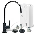 Aquaboon Matte Black Reverse Osmosis Faucet with Single Knob Drinking Water Faucet for Kitchen Sink Non Air Gap Beverage Faucet