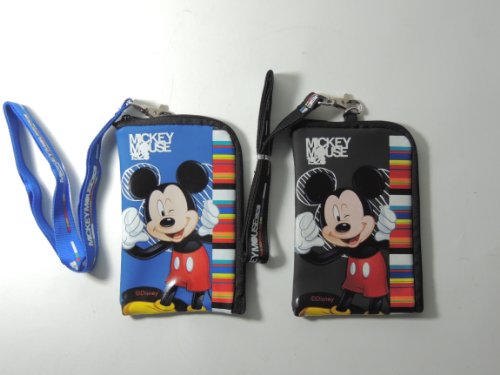 Disney Mickey Mouse Pouch and Lanyard (Random 1pcs)