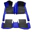 Edge blue, middle black horizontal bar