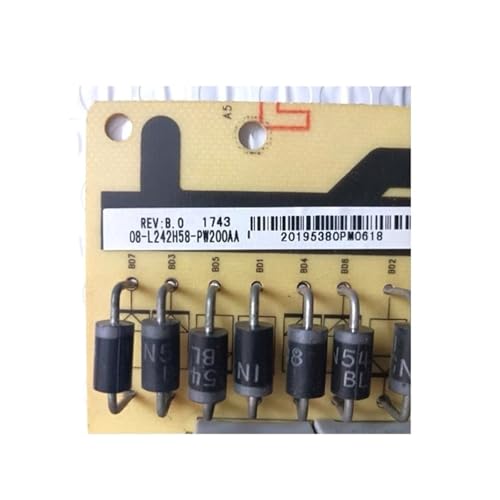 JQIBFXCS TV Motherboard Logic Board Inverter, Compatible for TCL, 65C7 65C2 65X3 65P9 TV Power Board 40-L202W8-PWB1CG/PWA1CG Suitable for TV Repairs.(08-L242H58)