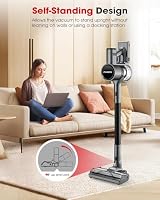 Muvano Cordless Vacuum Cleaners for Home, G26 Vacuum Cleaner, 45KPA Powerful Suction, Up to 60 Minutes, Tangle-Resistant, Rechargeable Stick Vac with Wall Mount for Pet Hair, Hardwood Floors — image 7