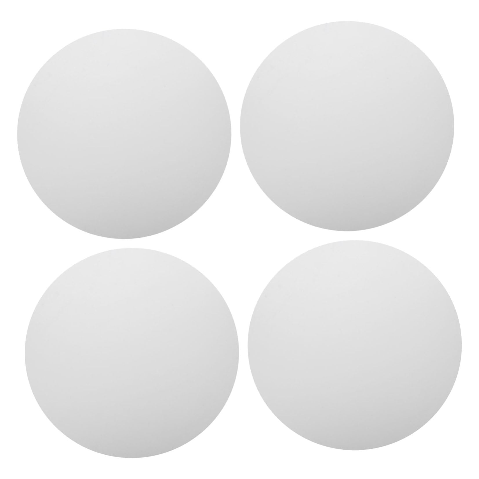 Didiseaon Lot de 4 Toiles à Peindre Rondes Blanches en Toile Tendue Résistantes, Panneau Circulaire pour Peinture, Adaptées aux Débutants et Usage en Studio ou Décoration Maison