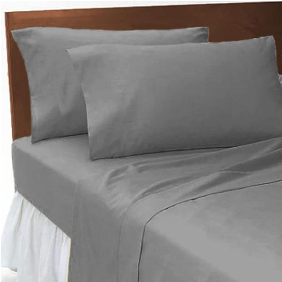 4 Ft Small Double Fitted Sheets By * Textile.Plus* (4 FT Fitted, Dark Grey) Amazon.co.uk Home