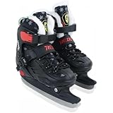 アイスホッケー靴 アイススケート靴 フィギュアスケートシューズ サイズ調整可能 初心者向け 子供 大人用 フィギュア シューズ 耐久性 通気性 ウインタースポーツ アウトドア 子供 大人用 男女兼用