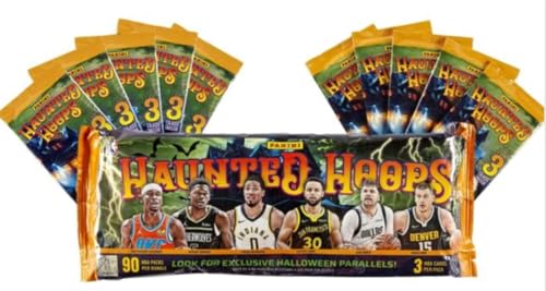 2023-24 Panini Haunted Hoops Basketball Sealed Pack (3 Cards/Pack)