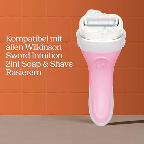 Wilkinson Sword Intuition Soap & Shave Nourishing Rasierer, 1 Ersatzklinge – Ansicht 6