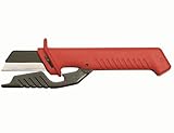 Griff mit Abgleitschutz KNIPEX Kabelmesser 1000V-isoliert (190 mm) 98 56 SB (SB-Karte/Blister)