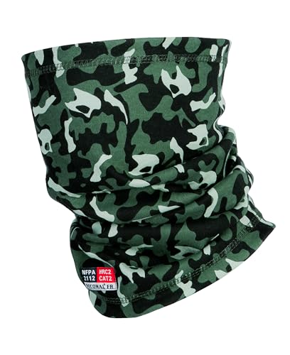 Image of BOCOMAL FR Neck Gaiters Face Mask 7oz Mightweight Flame Resistant Welding Hood NFPA2112 CAT2